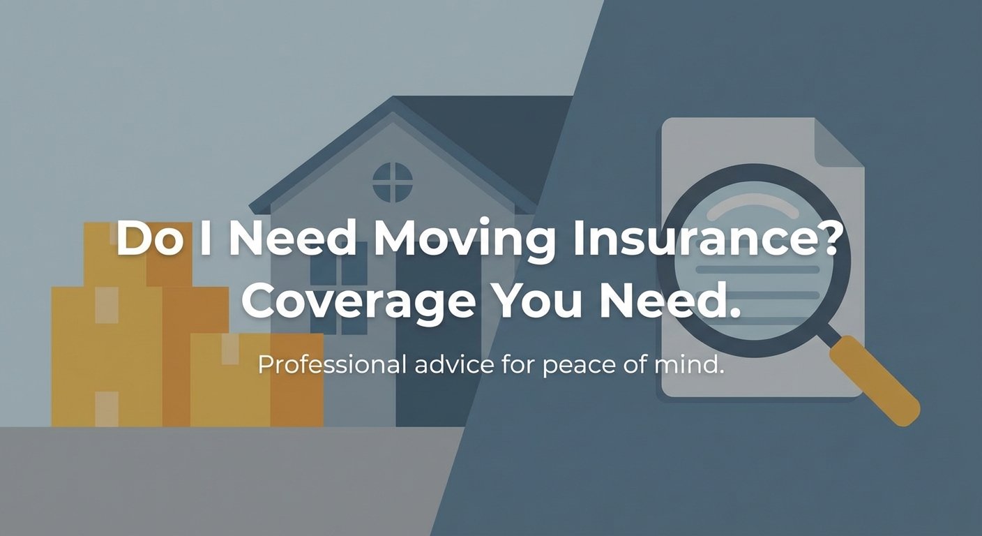 Do I Need Moving Insurance? Coverage You Need