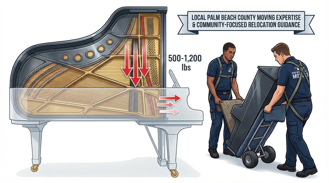 Why Piano Moving Requires Specialized Expertise