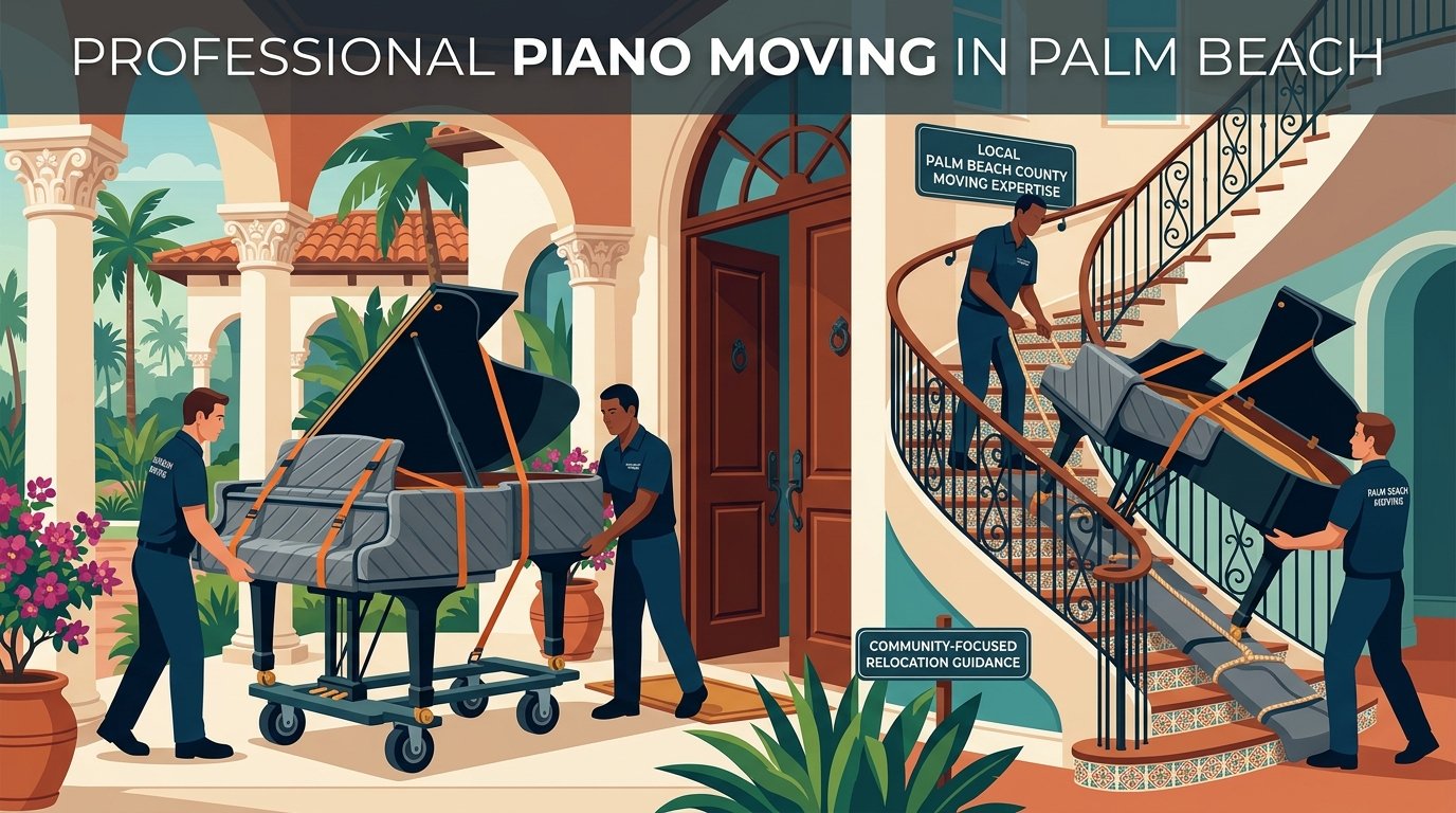 Why Professional Piano Movers Matter in Palm Beach County