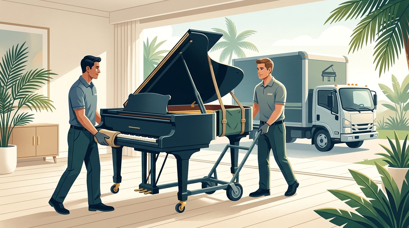 How to Choose the Right Piano Mover in Palm Beach County